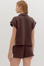 Load image into Gallery viewer, Chocolate Short Set