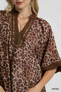 Jungle Brown Leo Top