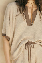 Load image into Gallery viewer, Sweater Short Set- Oatmeal