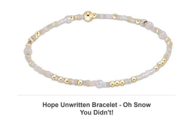 Enewton 2025 Fall Winter Hope Unwritten Bracelets- Gold