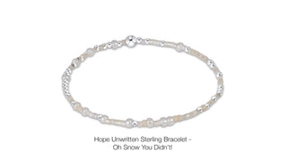 Enewton 2025 Fall Winter Hope Unwritten Sterling Bracelets