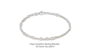 Enewton 2025 Fall Winter Hope Unwritten Sterling Bracelets