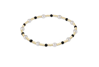 Enewton Extends- Pearl Sincerity Pattern 4mm Bead Bracelets (Multiple Colors)