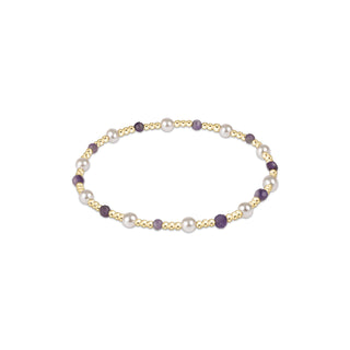 Enewton Pearl Sincerity Pattern 4mm Bead Bracelets- Fall Winter Gemstone Colors