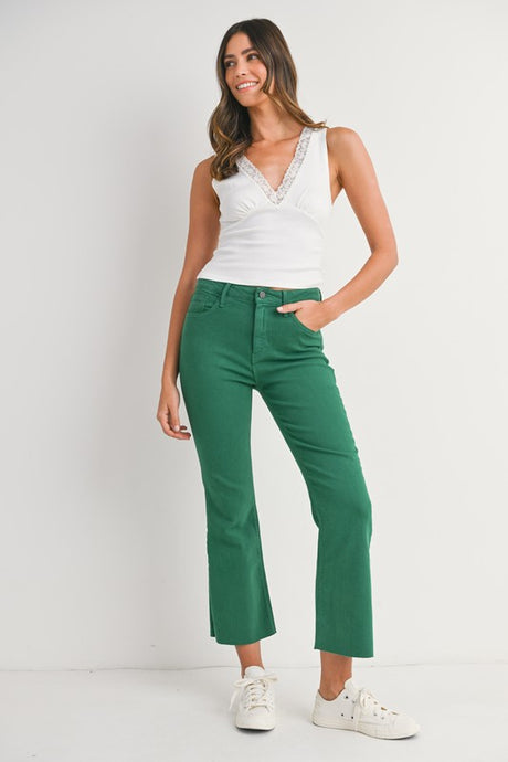 Crop Flare- Green