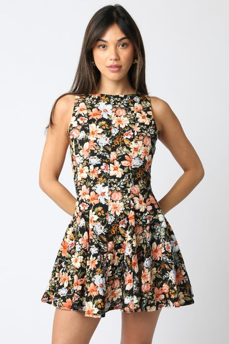 Linda Floral Dress