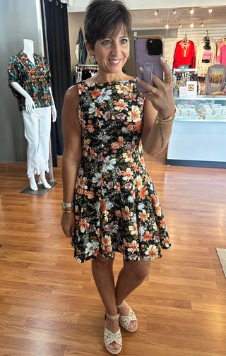 Linda Floral Dress