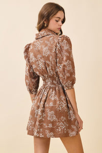 Autumn Eyelet Dress