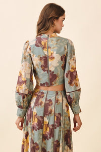 Floral Skirt Set