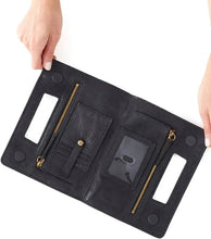 Load image into Gallery viewer, Hobo Ace Clutch in Pebbled Leather- Black
