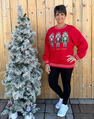 Nutcracker Varsity Crew Sweatshirt- Simply Southern