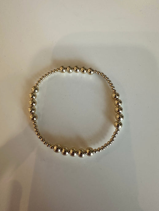 Enewton Classic Blissful Pattern 2.5mm Bead Bracelet- 5mm Gold