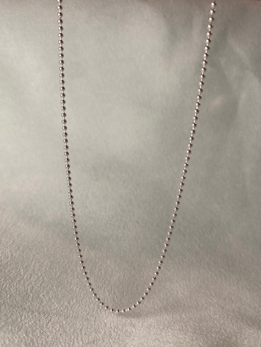 Enewton 17” Choker Classic Beaded Chain- Sterling