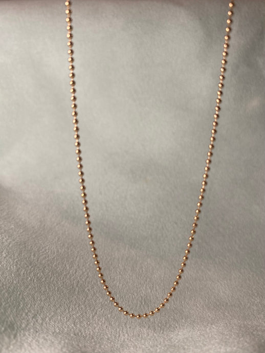 Enewton 15” Choker Classic Beaded Chain- Gold