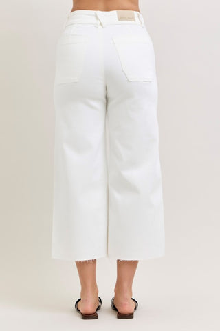 Judy Blue White Crop