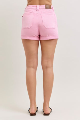 Judy Blue Dusty Pink Shorts