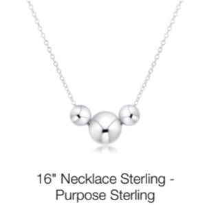 Enewton 16" Necklace Sterling- Purpose Sterling