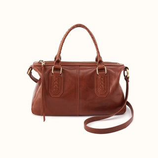 Hobo Expedition Satchel- Pecan Ridge
