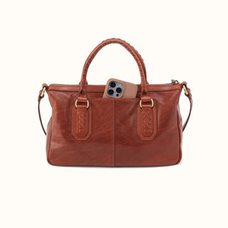 Hobo Expedition Satchel- Pecan Ridge
