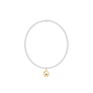 Enewton Classic Mixed Metal 2mm Sterling Bracelet- 8mm Charm