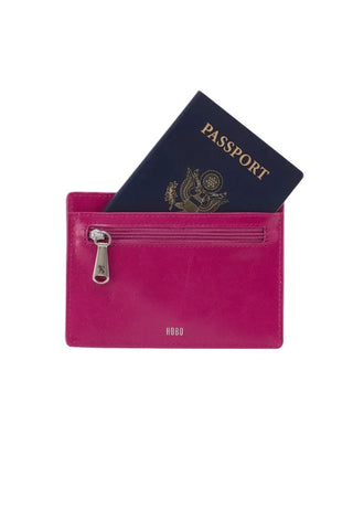 Hobo Euro Slide Card Case- Cactus Flower