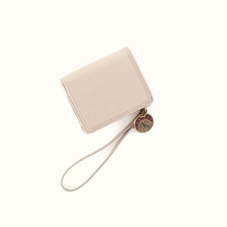 Hobo Coin Wristlet Wallet- Stone Gloss