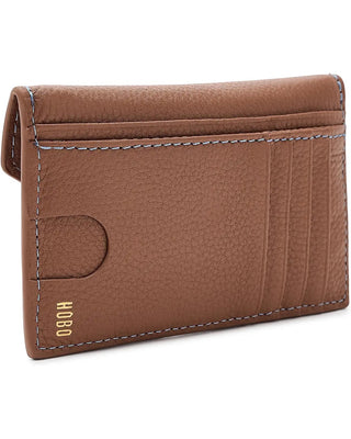 Hobo Goldie Card Case- Brown Sugar