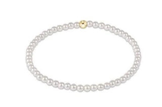 Enewton Egirl Classic Pearl 3mm Bead Bracelet