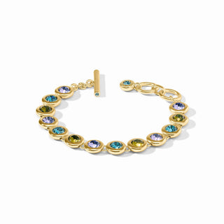 Julie Vos Rainbow Tennis Bracelet- Blue Twilight