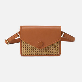 Hobo Margot Belt Bag Pebbled Leather | Burnished Caramel Caning