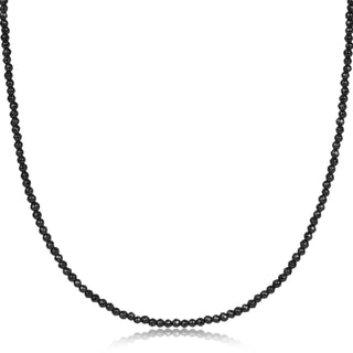 Enewton 15" Choker Faceted Hematite 2mm Bead