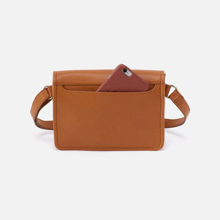 Hobo Margot Belt Bag Pebbled Leather | Burnished Caramel Caning
