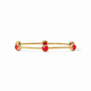 Julie Vos Milano Luxe Bangle- Iridescent Strawberry- Size Small