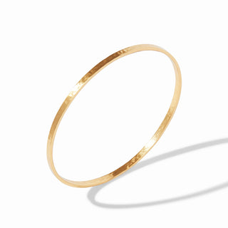 Julie Vos Crescent Bangle Gold- Size Small