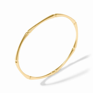 Julie Vos Bamboo Bangle Gold- Size Medium