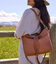 Load image into Gallery viewer, Hobo Pier Woven Fringe Tassel Shoulder- Harvest Wheat