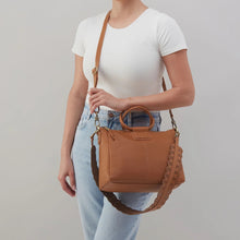 Load image into Gallery viewer, Hobo Sheila Medium Satchel in Pebbled Leather- Warm Honey