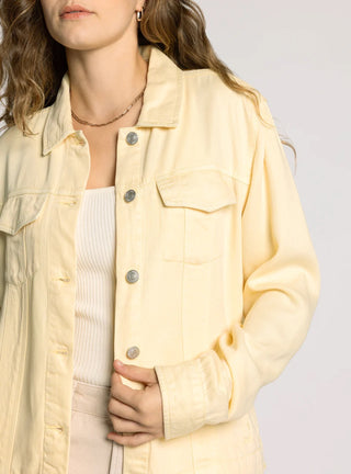 Jackie Jacket Butter Yellow- by Thread & Supply
