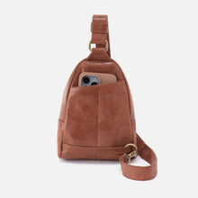 Load image into Gallery viewer, Hobo Fern Sling in Buffed Leather- Burnished Saddle
