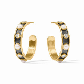 Julie Vos Tribeca Hoop- Medium