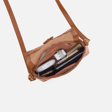 Load image into Gallery viewer, Hobo Austin Flap Crossbody in Pebbled Leather- Warm Honey