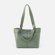 Load image into Gallery viewer, Hobo Romy Medium Tote in Polished Leather- Jade