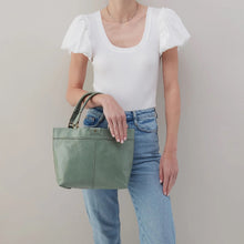 Load image into Gallery viewer, Hobo Romy Medium Tote in Polished Leather- Jade