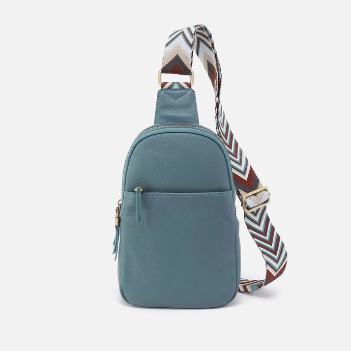 Hobo Cass Sling in Pebbled Leather- Agave Leaf