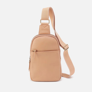 Hobo Cass Sling in Pebbled Leather- Porcini