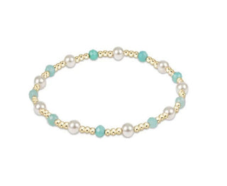 Enewton Extends Pearl Sincerity 4mm Gemstone Bracelet (Multiple Colors)