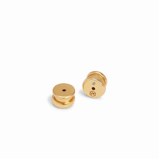 Julie Vos Fleur-de-Lis Hoop & Charm Earring- Iridesent Strawberry