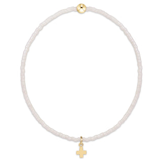Enewton Hope Classic Signature Cross Small Gold Charm (Multiple Colors)