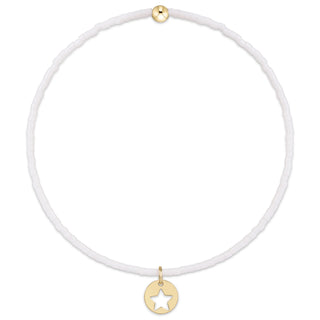 Enewton Hope Classic Bracelet - Navy, White & Red - Star Small Gold Disc