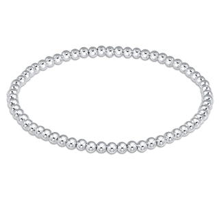 Enewton Classic Sterling Silver 3mm Bead Bracelet